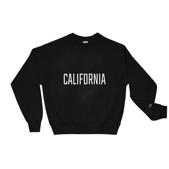 California Black Champion Sweatshirt