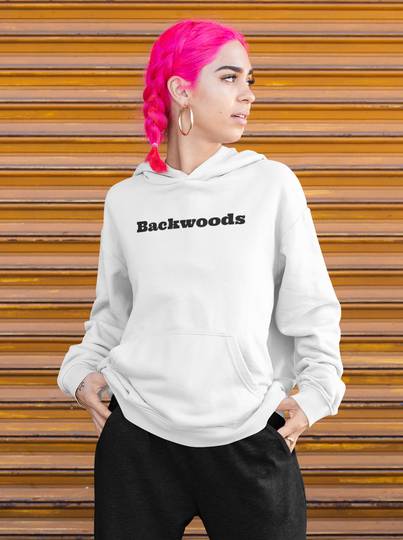 Backwoods White Hoodie