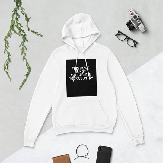This Image White Bella + Canvas Hoodie