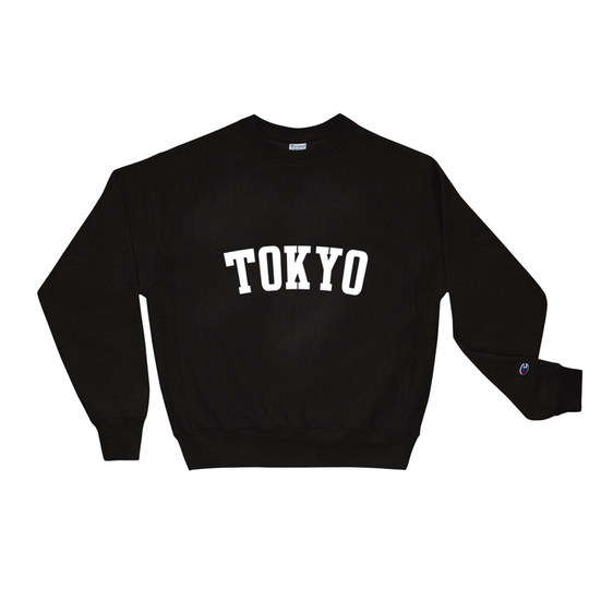 Tokyo Black Champion Sweatshirt